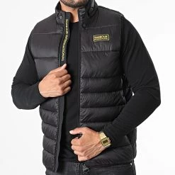 Meilleure affaire 🌟 Doudoune Sans Manches Essential MGI0151 Noir de Barbour International 👏