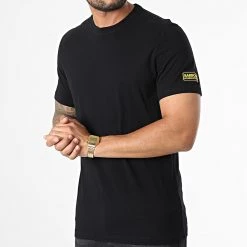 Grosses soldes 🔔 Tee 👚 Shirt Devise MTS0982 Noir de Barbour International 🔔 -Skr Soldes barbour international 333310 MTS0982 BK31 20220819T141835 03