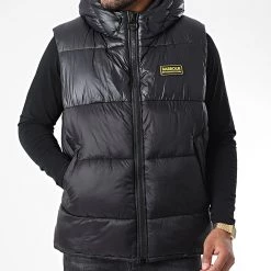 Sortie ✨ Doudoune Capuche Sans Manches Balfour MGI0133 Noir de Barbour International ❤️ -Skr Soldes barbour 336471 MGI0133 BK11 20220926T150823 03