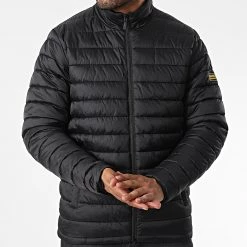 Nouveau 🌟 Doudoune Racer Noir de Barbour International 😍 -Skr Soldes barbour 341057 MQU1588 BLACK 20221021T155712 03