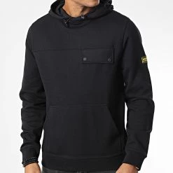 Meilleure vente 😍 Sweat Capuche Solar MOL0453 Noir de Barbour International ✔️ -Skr Soldes barbour 343114 MOL0453 BLACK 20221027T151842 03