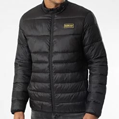 Bon marché 🔥 Doudoune Essential MQU1576 Noir de Barbour International ✔️