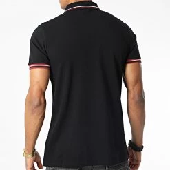 Acheter 💯 Polo Manches Courtes Noble Noir de Barbour International 🤩 -Skr Soldes barbour 344732 MML1239 BLACK 20221027T155441 04