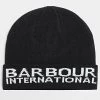 Top 10 😀 Bonnet International Logo Noir de Barbour ⭐ -Skr Soldes barbour 346925 MHA0759 BLACK WHITE 20221122T161011 01