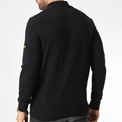 Bon marché 💯 Pull Col Zippé MKN1315 Noir de Barbour International 🧨 -Skr Soldes barbour 346926 MKN1315 BLACK 20221109T155629 04