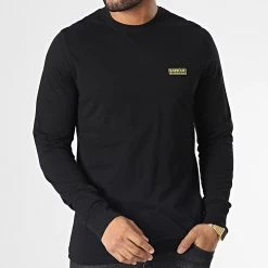 Coupon 🥰 Tee 👚 Shirt Manches Longues MTS0342 Noir de Barbour International ⌛ -Skr Soldes barbour 348217 MTS0342 BK31 20221118T145521 03