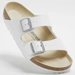 Nouveau 🔔 Sandales Arizona White de Birkenstock ⌛