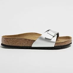 Sortie 👍 Sandales Femme Madrid Silver de Birkenstock ⭐ -Skr Soldes birkenstock 314063 40411 SILVER 20220412T155812 03