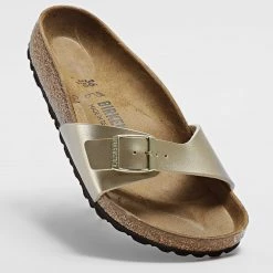 Bon marché 😀 Sandales Femme Madrid Gold de Birkenstock 😍