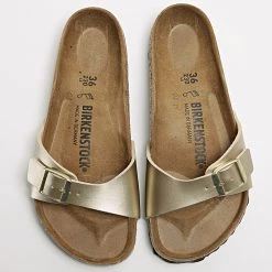 Bon marché 😀 Sandales Femme Madrid Gold de Birkenstock 😍 -Skr Soldes birkenstock 314074 1016106 GOLD 20220412T160103 04