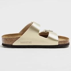 Budget ⌛ Sandales Femme Arizona Gold de Birkenstock 🔔 -Skr Soldes birkenstock 314075 1016110 GOLD 20220412T160316 03