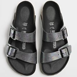 Les meilleures critiques de ❤️ Sandales Femme Arizona BS Noir Iridescent de Birkenstock ❤️ -Skr Soldes birkenstock 316963 1021250 IRIDESCENT BLACK 20220429T085647 04