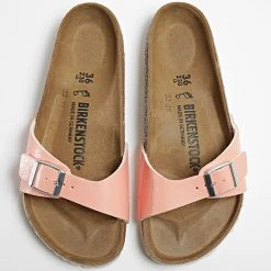 Offres ✨ Sandales Femme Madrid Rose de Birkenstock 👏 -Skr Soldes birkenstock 316966 1021492 GRACEFUL CORAL PEACH 20220429T085821 04