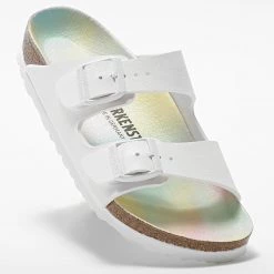 Meilleure affaire 🛒 Sandales Femme Arizona Blanc de Birkenstock ✔️