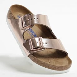 Remise 🥰 Sandales Femme Arizona BS Cuivre de Birkenstock 😍