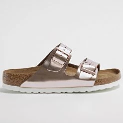 Remise 🥰 Sandales Femme Arizona BS Cuivre de Birkenstock 😍 -Skr Soldes birkenstock 320140 952091 METALLIC COPPER 20220519T155947 03