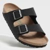 Vente flash ❤️ Sandales Arizona BS Vegan Noir de Birkenstock 🎉 -Skr Soldes birkenstock 320143 1019115 VEGAN BLACK 20220614T161201 01