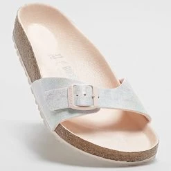 Vente flash 💯 Sandales Femme Madrid BS Vegan Rose de Birkenstock 🎁