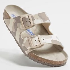 Coupon 🌟 Sandales Arizona BS Beige Camo de Birkenstock 🔥