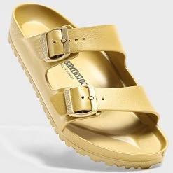 Acheter 🤩 Sandales Arizona EVA Glamour Gold de Birkenstock 👏