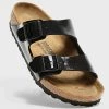 Vente flash ✔️ Sandales Femme Arizona BS Black Patent de Birkenstock 🔥 -Skr Soldes birkenstock 323140 1005291 20220614T160920 01