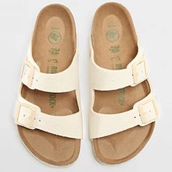Le moins cher 😉 Sandales Femme Arizona River Logo Eggshell de Birkenstock 💯 -Skr Soldes birkenstock 328582 1022291 20220817T094627 04