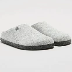 Remise 👍 Chaussons Zermatt 1015080 Light Grey de Birkenstock 🧨