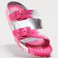 Grosses soldes 🛒 Sandales Femme Arizona Essentials 1023770 Beetroot Purple de Birkenstock 🛒