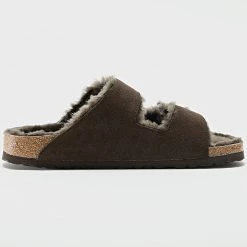 Remise 🛒 Sandales Arizona Shearling Mocca de Birkenstock 🥰 -Skr Soldes birkenstock 335234 1020528 MOCCA 20220913T153959 03