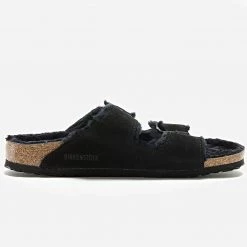 Budget 🥰 Sandales Arizona Shearling Black de Birkenstock ✔️ -Skr Soldes birkenstock 335240 0752663 BLK 20220921T155909 03
