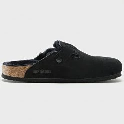 Budget 🎉 Sandales Boston VL Shearing Black de Birkenstock ❤️ -Skr Soldes birkenstock 335740 0259883 BLK 20220913T154045 03