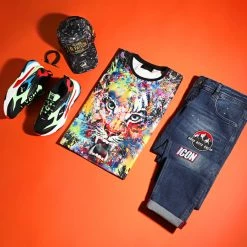 Le moins cher 😉 Casquette El Patron Plaque Noir de Skr 👏 -Skr Soldes classic series 229644 PTRN1 PRINT BLACK TPDT 20210423T084350 05