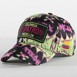Sortie ✨ Casquette El Patron Print Vert Violet de Skr 👏