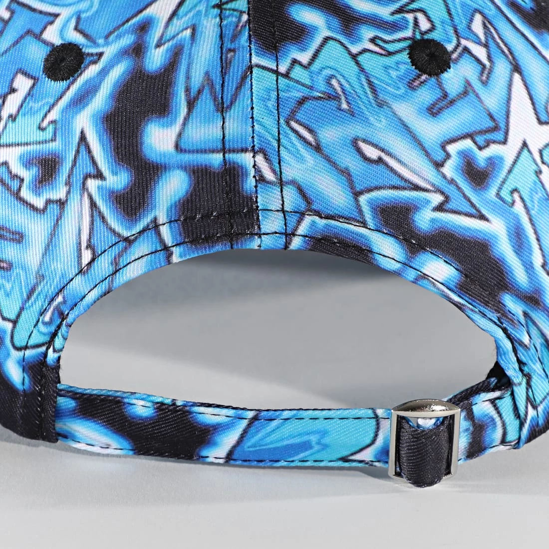 Bon marché 🥰 Casquette El Patron Print Bleu Clair de Skr 🌟 6 Bon marché 🥰 Casquette El Patron Print Bleu Clair de Skr 🌟 – Image 4