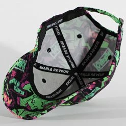 Promo 🔔 Casquette Plata O Plomo Print Vert Noir de Skr ✔️ -Skr Soldes classic series 245772 PLT PRINT FLASH CARTEL 20210114T080928 03