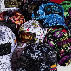 Promo 🔔 Casquette Plata O Plomo Print Vert Noir de Skr ✔️ -Skr Soldes classic series 245772 PLT PRINT FLASH CARTEL 20210527T110813 05