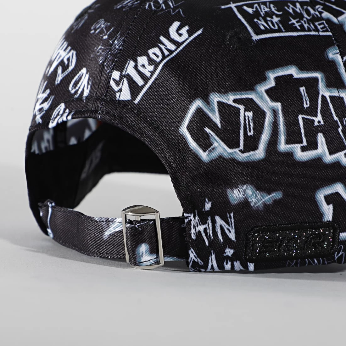 Nouveau 🧨 Casquette Plata O Plomo Print Noir de Skr 🔔 6 Nouveau 🧨 Casquette Plata O Plomo Print Noir de Skr 🔔 – Image 4