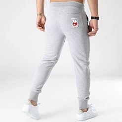 Sortie ⭐ Pantalon Jogging Diego Gris Chiné de Compagnie de Californie 😀