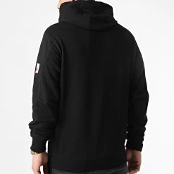 Nouveau 🛒 Sweat Capuche Sacramento Noir de Compagnie de Californie ⭐ -Skr Soldes compagnie de californie 307534 SAC M 01 20220307T162228 04