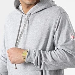 Vente flash 🛒 Sweat Capuche Sacramento Gris Chiné de Compagnie de Californie 🥰