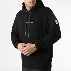 De gros ⌛ Sweat Capuche Sacramento Compagnie Noir de Compagnie de Californie ❤️ -Skr Soldes compagnie de californie 307550 SAC04 M 01 20220307T162311 03