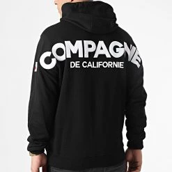 De gros ⌛ Sweat Capuche Sacramento Compagnie Noir de Compagnie de Californie ❤️ -Skr Soldes compagnie de californie 307550 SAC04 M 01 20220307T162312 04