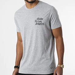 Les meilleures critiques de ✔️ Tee 👚 Shirt Made In Roses Gris Chiné de Compagnie de Californie 🥰 -Skr Soldes compagnie de californie 320504 HOL28 M 03 20220721T160854 04