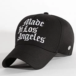 Coupon 👏 Casquette Made In Los Angeles Noir de Compagnie de Californie 🎁