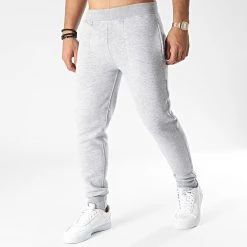 Promo 😉 Pantalon Jogging Diego Gris Chiné de Compagnie de Californie 🧨 -Skr Soldes compagnie de californie 342785 DI N 03 20221024T134805 04