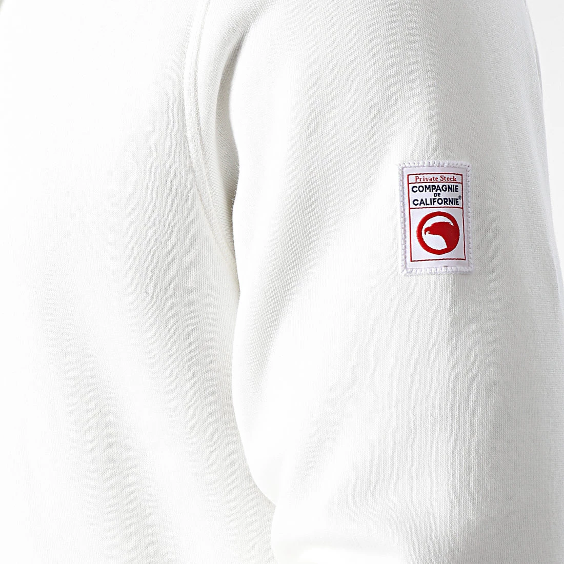 Promo 🛒 Sweat Zippé Capuche New Cupertino Beige Clair de Compagnie de Californie 🛒 4 Promo 🛒 Sweat Zippé Capuche New Cupertino Beige Clair de Compagnie de Californie 🛒 – Image 2