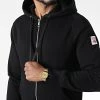 Promo 🧨 Sweat Zippé Capuche New Cupertino Noir de Compagnie de Californie 🧨 -Skr Soldes compagnie de californie 342795 NCUP N 01 20221020T154915 01