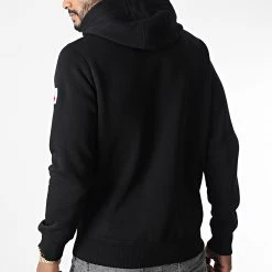 Promo 🧨 Sweat Zippé Capuche New Cupertino Noir de Compagnie de Californie 🧨 -Skr Soldes compagnie de californie 342795 NCUP N 01 20221020T154920 04