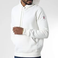 Meilleur prix 💯 Sweat Capuche SAC-N Blanc de Compagnie de Californie 🥰 -Skr Soldes compagnie de californie 346222 SAC N 34 20221031T135424 03