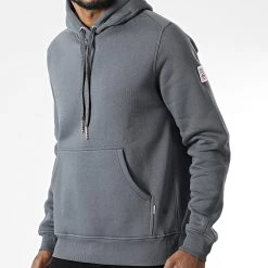 Vente flash 😍 Sweat Capuche SAC-N Gris de Compagnie de Californie 🤩